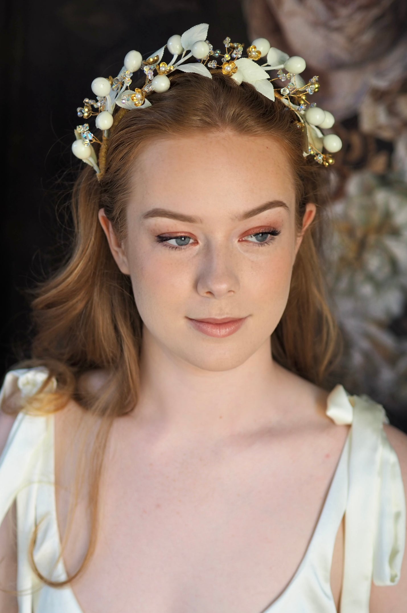 THE IVORY ORCHARD TIARA – The Lilac Tree Bridal